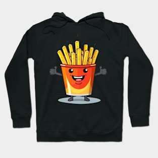 kawaii french fries T-Shirt cute potatofood Hoodie